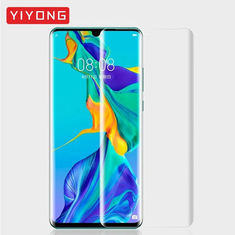 Прозрачный Xiomi YIYONG 3D полное покрытие стекло для Xiaomi Mi Note 10 закаленное стекло Защита экрана для Xiaomi Mi Note 10 Pro стекло экрана 10 - Цвет: Прозрачный