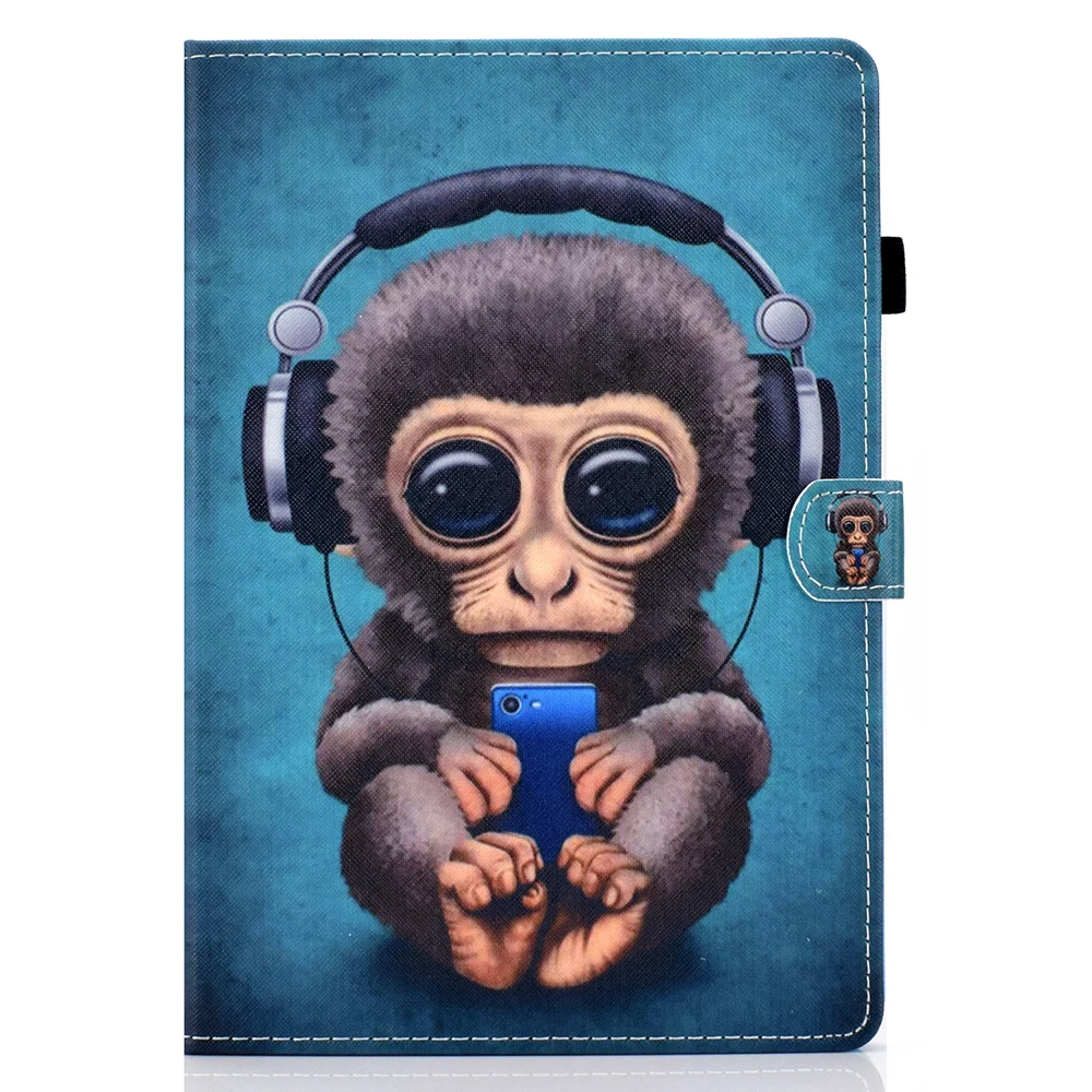 as photo Чехол для iPad Pro 10,5 чехол для Apple iPad Air 3 10,5 дюймов из искусственной кожи с магнитной подставкой, умный чехол с мультипликационным рисунком - Цвет: as photo