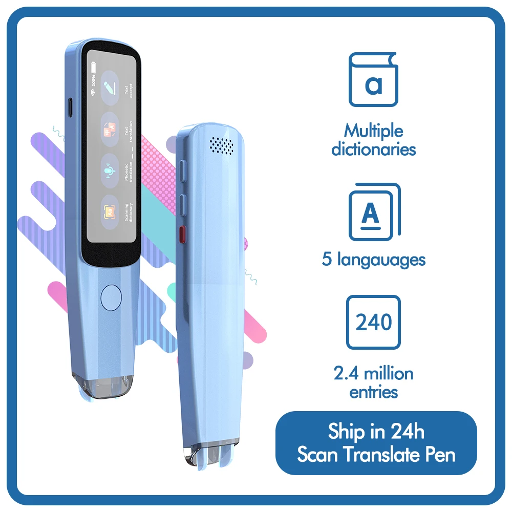 

NEWYES Translation Pen Dictionary Pen Ocr Scan Instant Text Learning Reading Translator Device Portable Business Travel Abroad