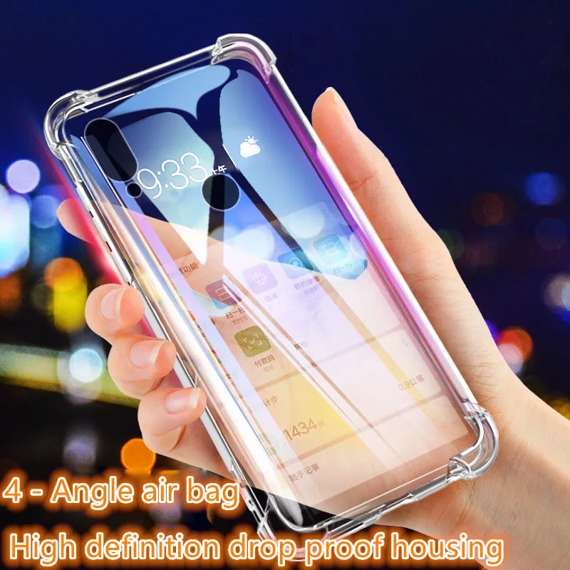 Противоударный прозрачный силиконовый чехол для Samsung Galaxy A10 A20 A30 A40 A50 A60 A70 A5 A7 S8 S9 S10