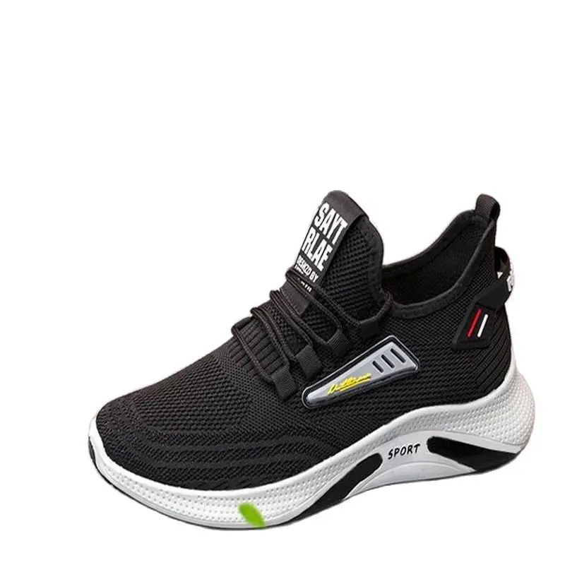 

New Summer Men's Sports Casual Shoes Mesh Breathable Fly Woven Shoes Trend Fashion