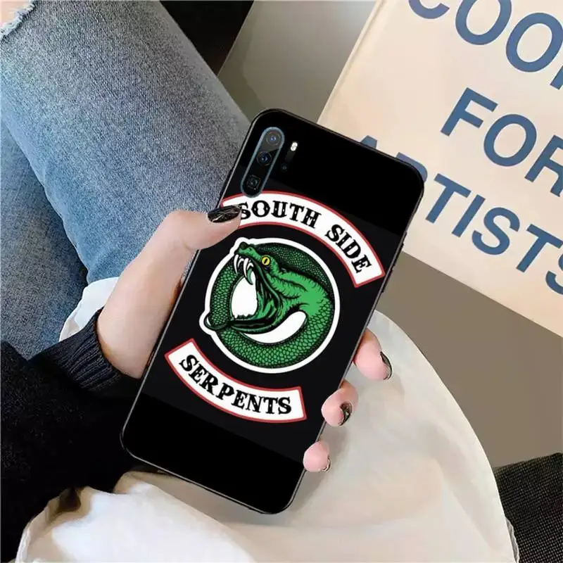 

American TV Riverdale Southside Serpent Phone Case For Huawei honor Mate P 9 10 20 30 40 Pro 10i 7 8 a x Lite nova 5t