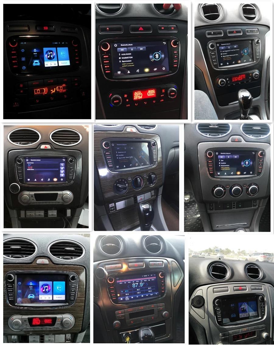 Автомобильная стереосистема с GPS Wi-Fi 7 &quotAndroid 8 1 ОЗУ 2 Гб ПЗУ 16 ГБ для Ford S-Max (2008-2011)