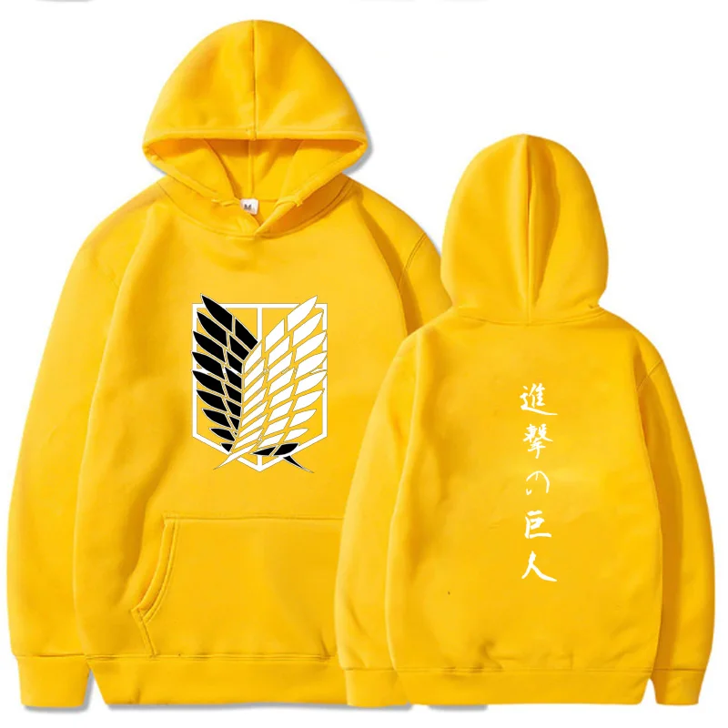 

Attack on Titan Fashion Animation Hoodies Pullovers Tops Unisex Clothes