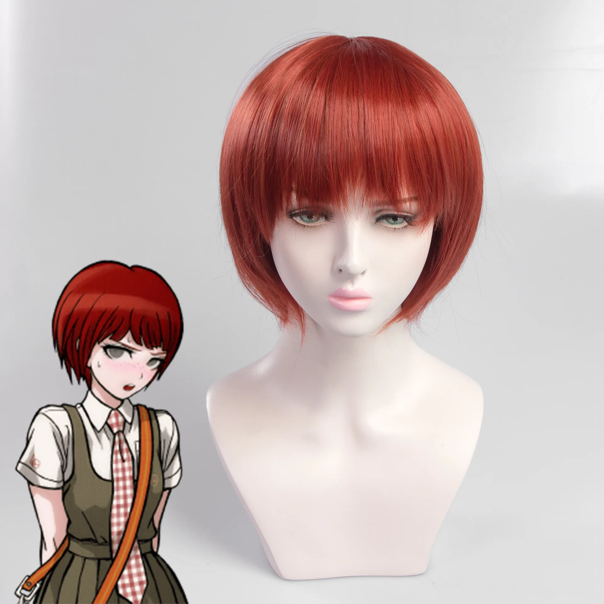 

Anime Dangan Ronpa Koizumi Mahiru Wig Cosplay Wigs Role Playing Halloween Danganronpa Cosplay Costume With Wig Cap
