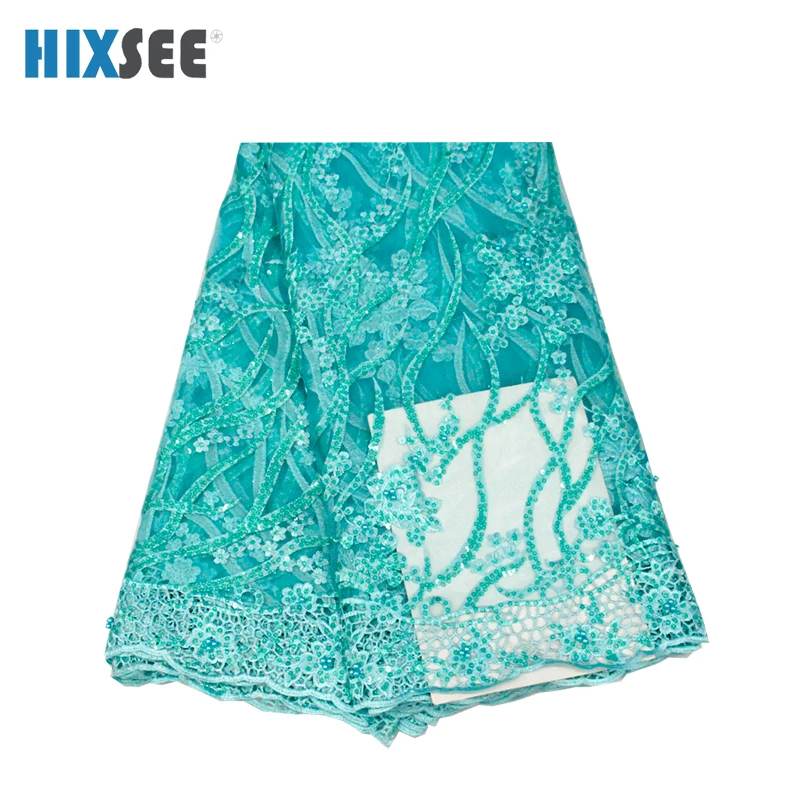 Hixsee высокое качество чисто белое роскошное французское кружево в кружева для