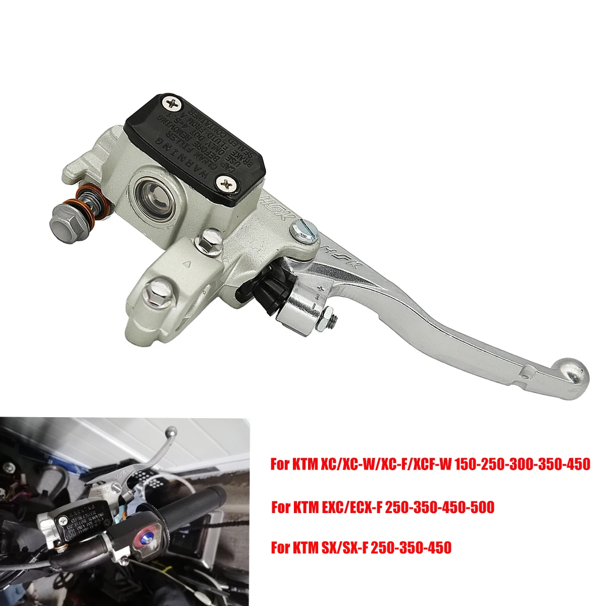 

KTM EXC EXCF XC XCW XC-F XCF-W SX SXF 150-500 Главный Тормозной Цилиндр Переднего Тормоза, Рычаг Из Алюминиевого Сплава