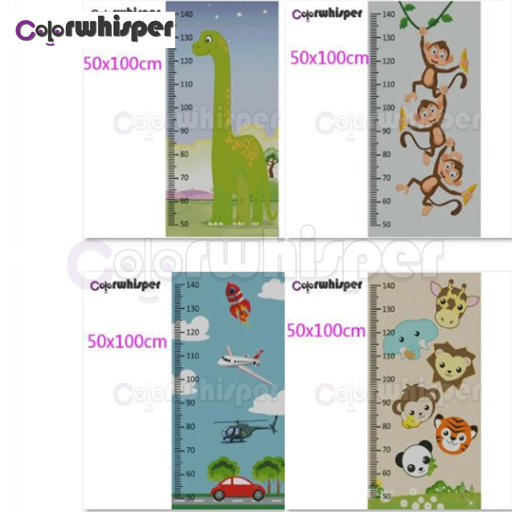 

Diamond Painting Full Square/Round Drill Children's Height Measuring Ruler 5D Daimond Painting Embroidery Cross Stitch TH326