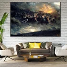 Постер Питера Николая Арбо на холсте Дикая Охота Одина, 1872