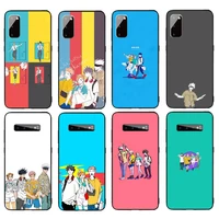 jujutsu kaisen phone case for samsung galaxy s7 s8 s9 s10e s20 plus note 10 pro plus lite note 20 uitra
