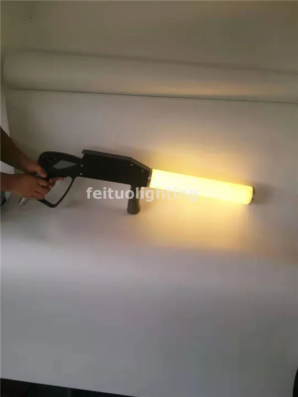 H-2019 новейший ручной светодиодный co2 пистолет RGB реактивный станок спецэффекты dj