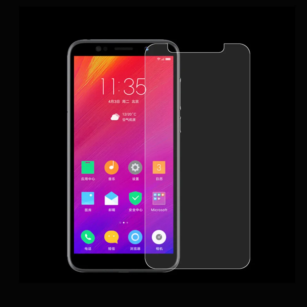 For A5 Clear 5D 9H полное покрытие черное закаленное стекло для lenovo K5 Play L38011 Прозрачный HD экран протектор для lenovo A5 L18011 защитная пленка - Цвет: For A5 Clear