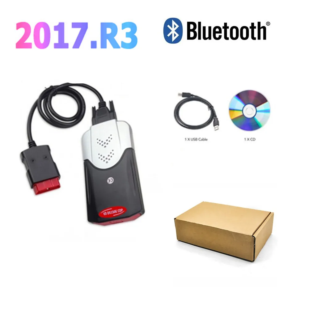 Диагностический сканер vd ds150e cdp Obd Obd2 для delicht tcs 2017.R3 2016.R0 Bluetooth автомобилей и