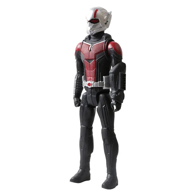 Ant Man no box 30 см Marvel Мстители Бесконечность войны Черная пантера танос человек паук Халк Железный человек Капитан Америка фигурка игрушки куклы - Цвет: Ant Man no box