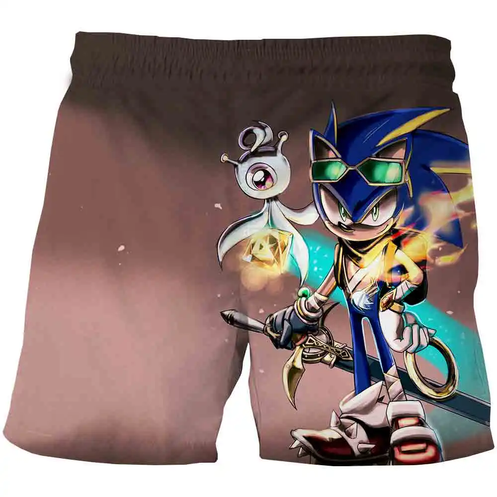 

2021 New Fashion Summer Children Sonic Shorts For Boys Short Sonic Panties Kids Beach Short Casual Sports Pants Baby Boys