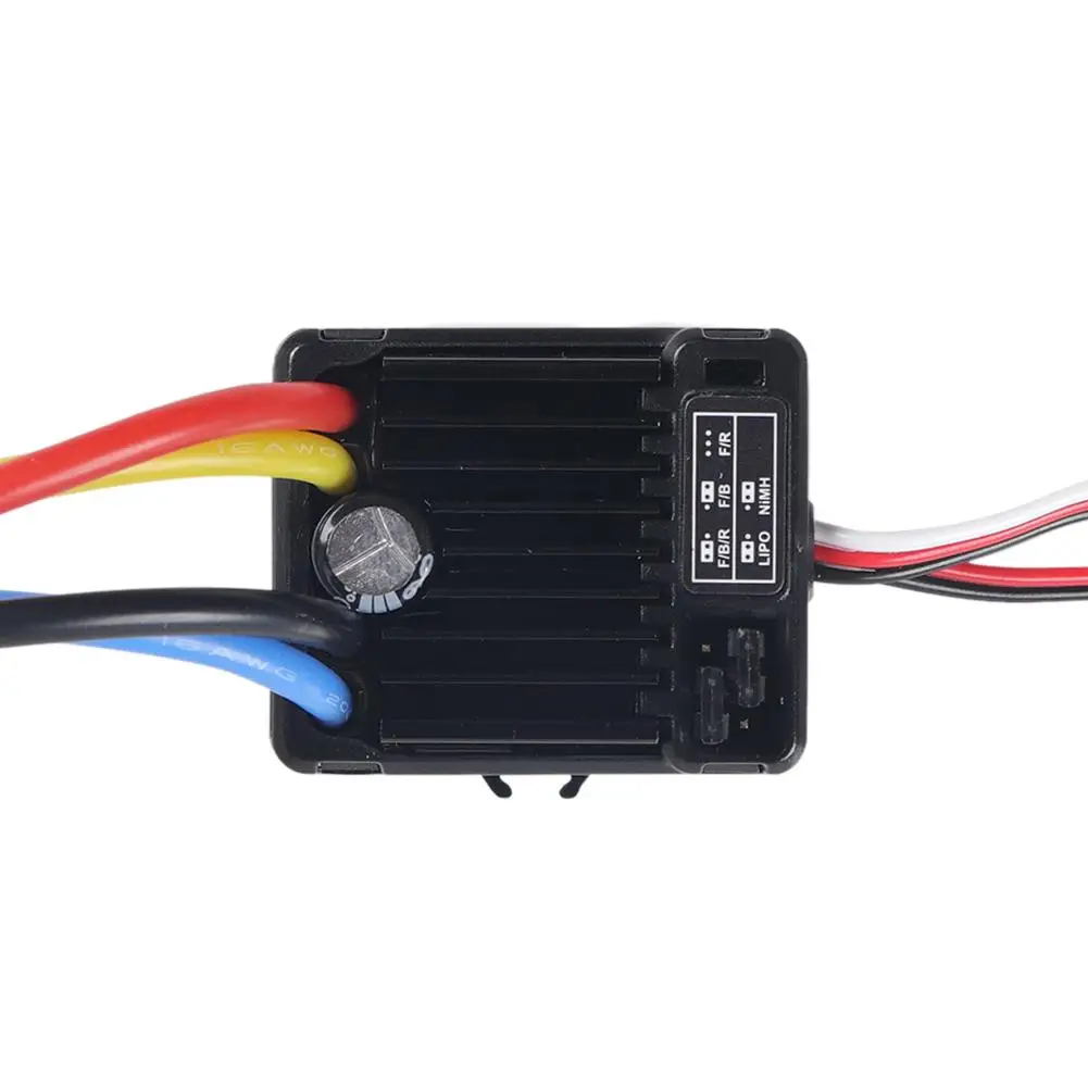 

1060 60A Brushed Electronic Speed Controller ESC For 1:10 RC Car Waterproof For RC Car