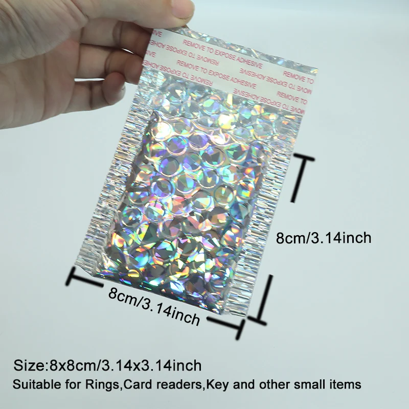 

Голографические пузырчатые пакеты Cozelopack Metallic Bubble Mailer