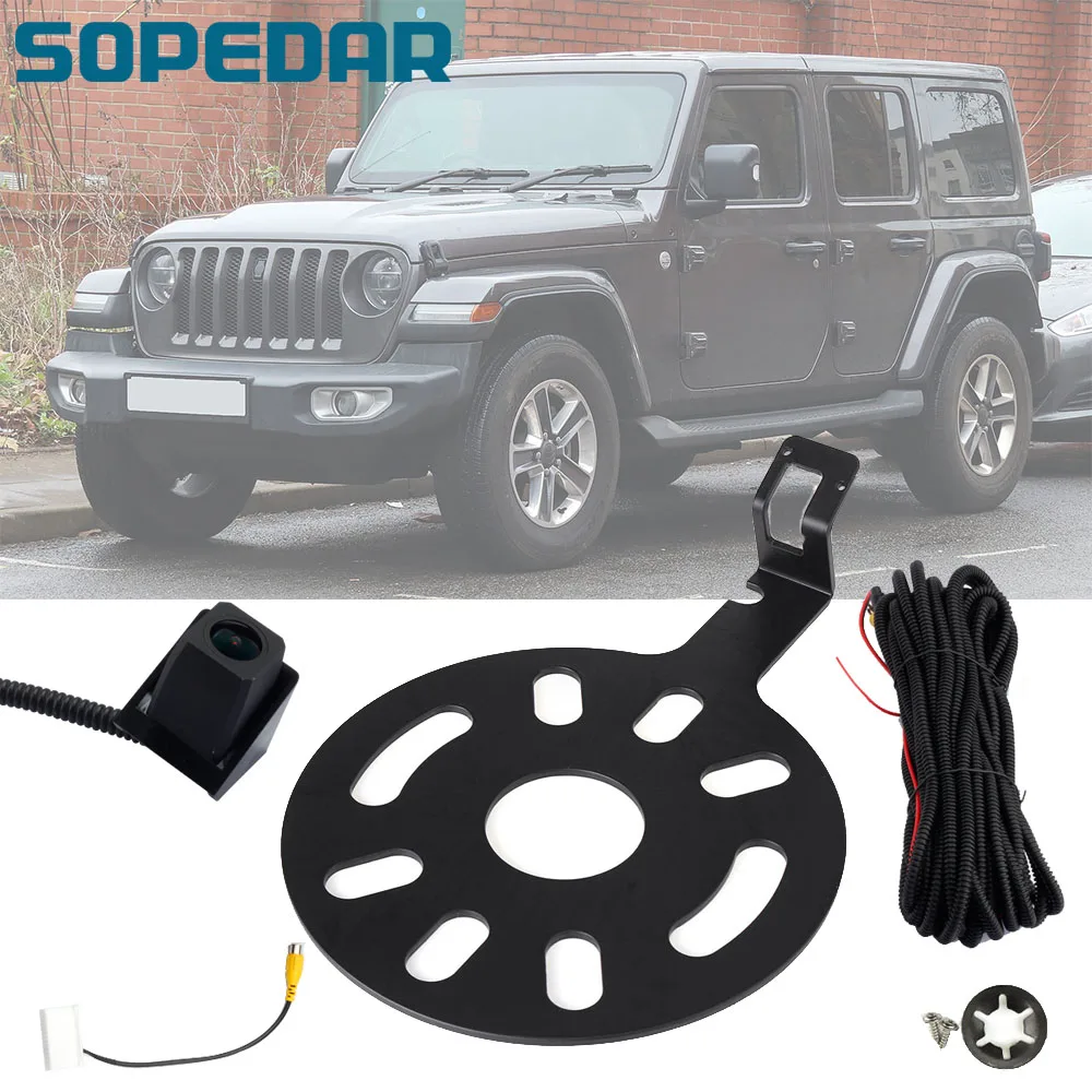 

Car Universal Backup Reverse Spare Tire Mount Reversing Rear View Camera For Jeep Wrangler 07-18 Parking Night Vision Camera