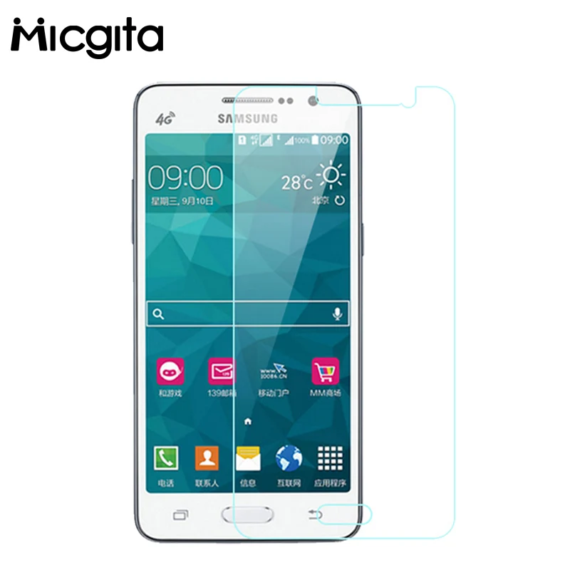Micgita 2 шт закаленное стекло для samsung Galaxy Grand Prime G530H Защитное экрана G530 G531 G531H