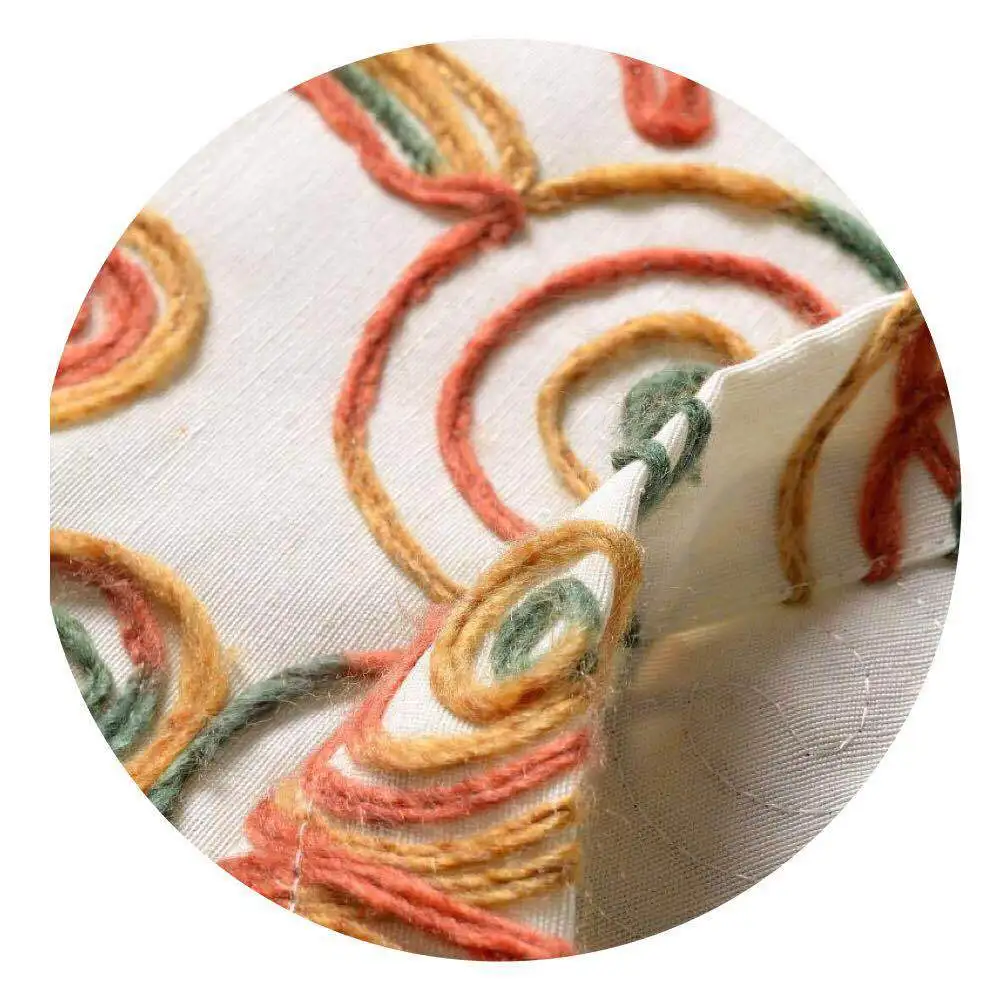 Цветные бесконечный занавес для детской комнаты окон спальни льняная занавеска