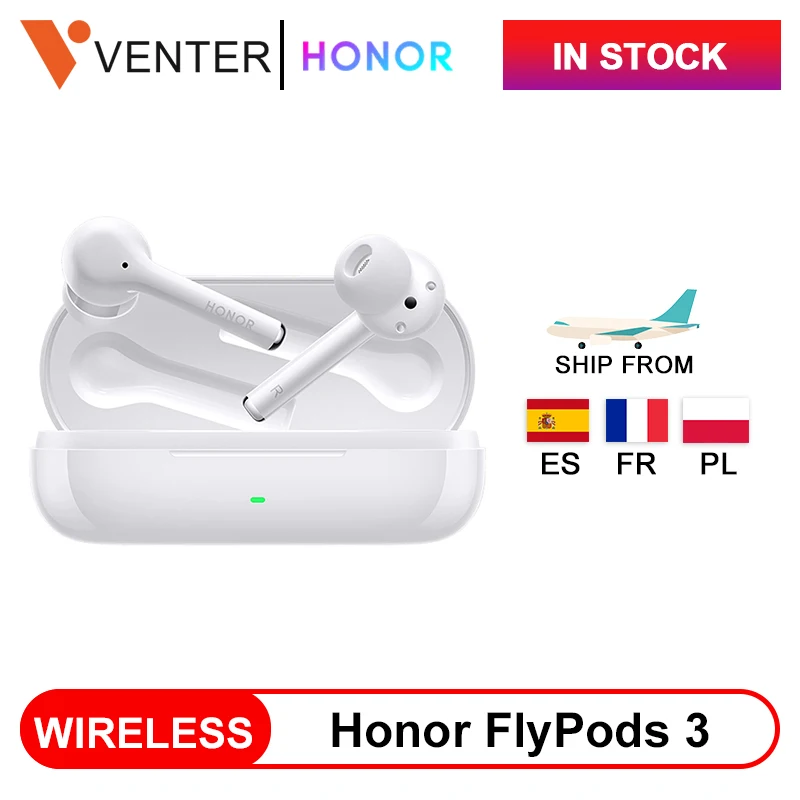 Беспроводные наушники Honor FlyPods 3 TWS три микрофона шумоподавление Bluetooth 5 0 сенсорные