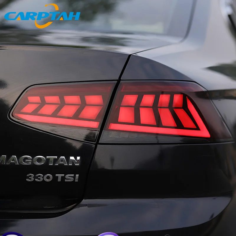 Автомобильный Стайлинг фонарь задние фонари для VolkswagenPassat B8 2017 - 2019 задний LED DRL +