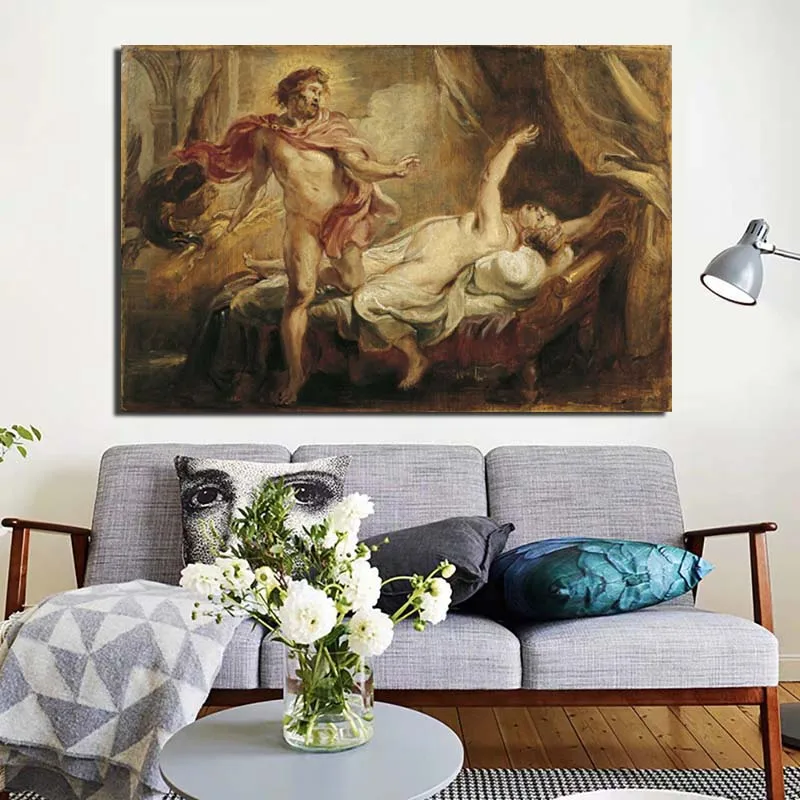 Винтажный постер Питер пол Рубенс Картина на холсте украшение для гостиной и