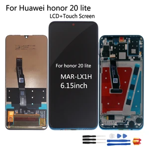 original for huawei honor 20 lite mar lx1h lcd display touch screen for honor 20 lite screen lcd russian version phone parts lcd free global shipping