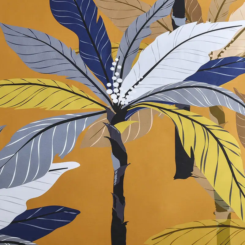 Комплект постельного белья из 100-х египетского хлопка желтое постельное белье