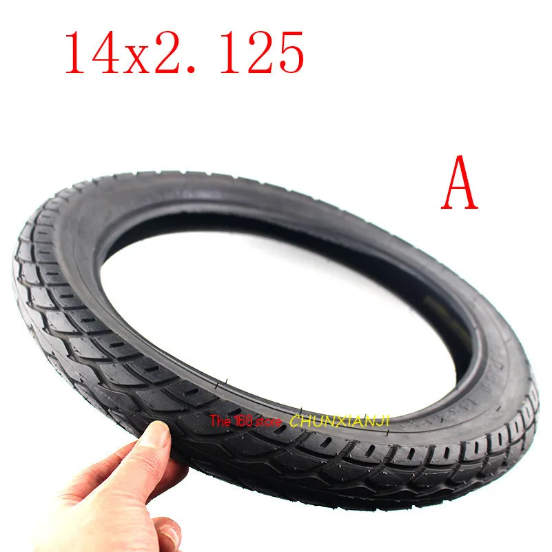Размер 14 х2 125 шина для электрического скутера подходит многих газовых