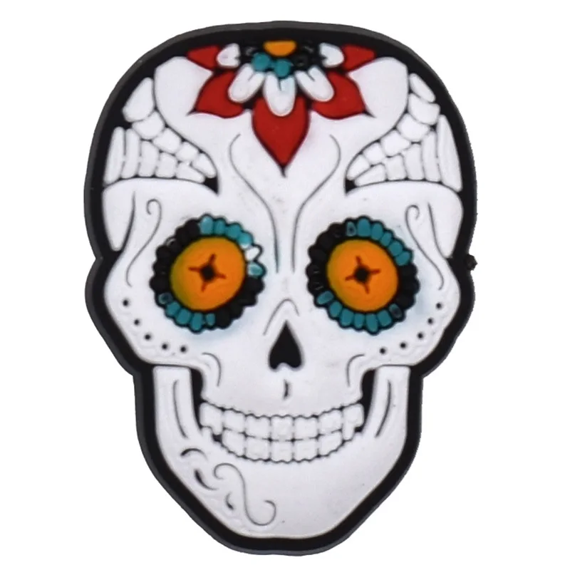 New 1pcs horror Series pvc shoes charms Accessories mummy vampire shoes Decorations fit croc clog jibz adult X-mas party gifts