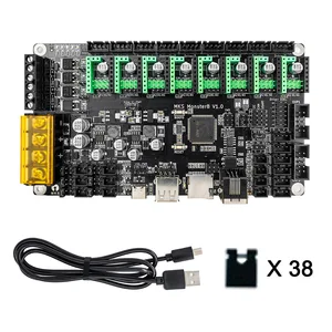 mks monster8 motherboard 168mhz 9 motor interfaces control board for 8 axis voron marlin 3d printer parts free global shipping