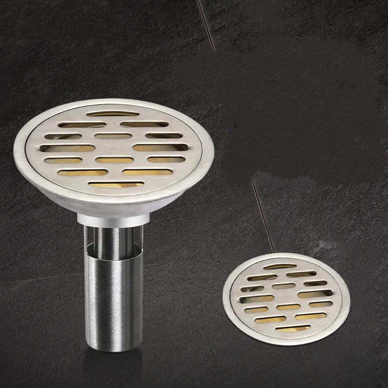 Герметичный глубокий слив пола предотвращение запахов нержавеющая сталь 304