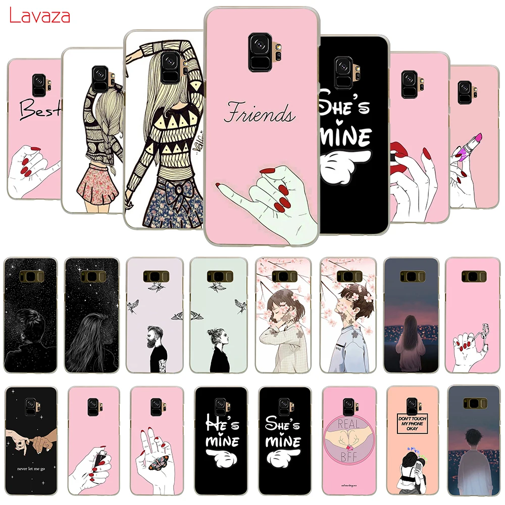 Жесткий чехол для телефона Best Friend Boyfriend Samsung Galaxy A10s A20s A30s A40s A50s Note 10