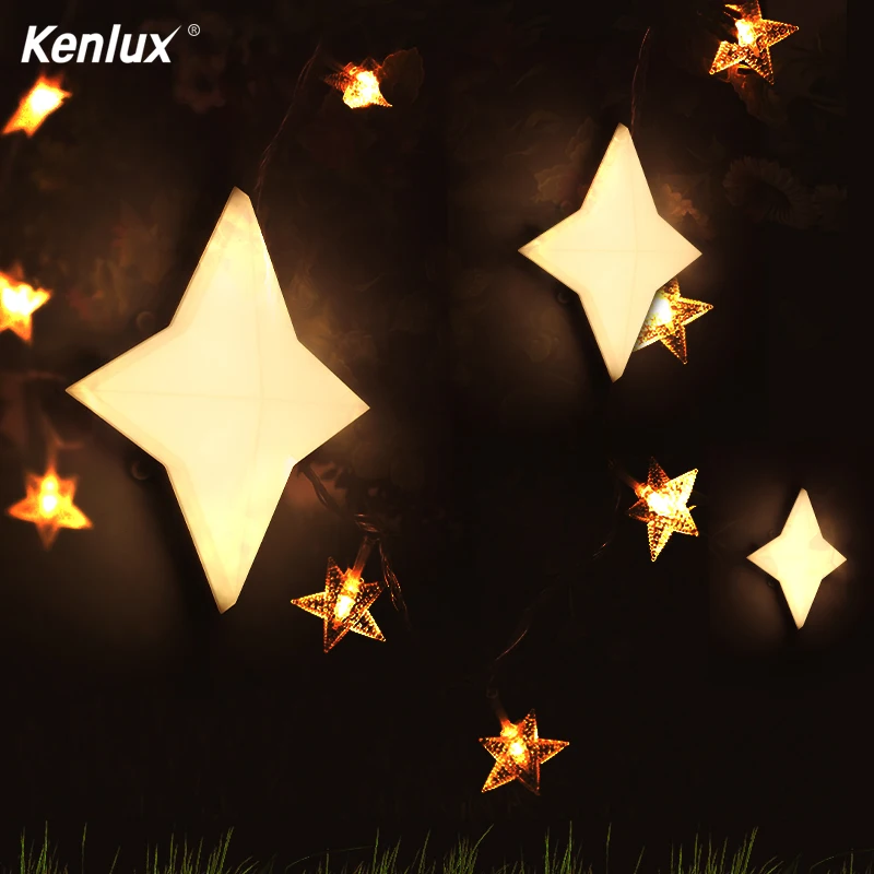 Светодиодная Рождественская настенная гирлянда со звездами 85 265 в