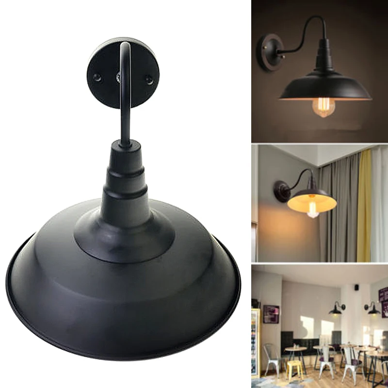 

Vintage Style Industrial Wall Light Lamp Cover Indoor Outdoor Lighting Lampshade Aluminum + Iron Lampshade Lighting Accessories