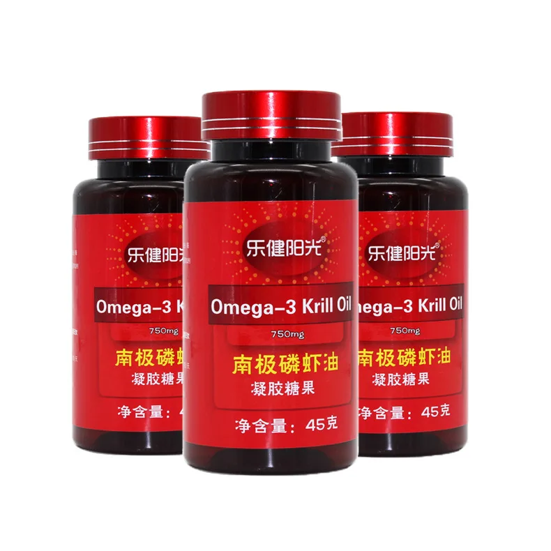 Антарктическое масло для криля конфеты астаксантин рыбное Омега мягкое 18