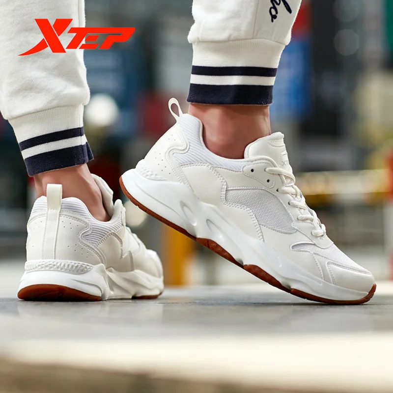 Xtep/мужские кроссовки на массивной подошве Сезон осень Легкая дышащая