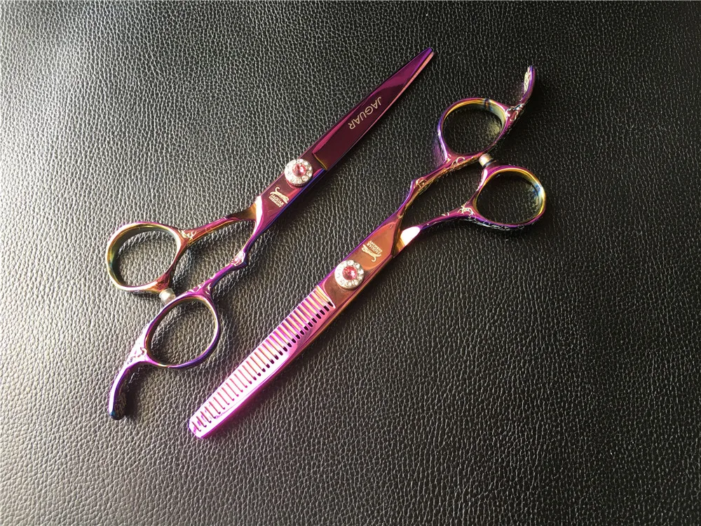 Высококачественные Профессиональные парикмахерские ножницы черный цвет