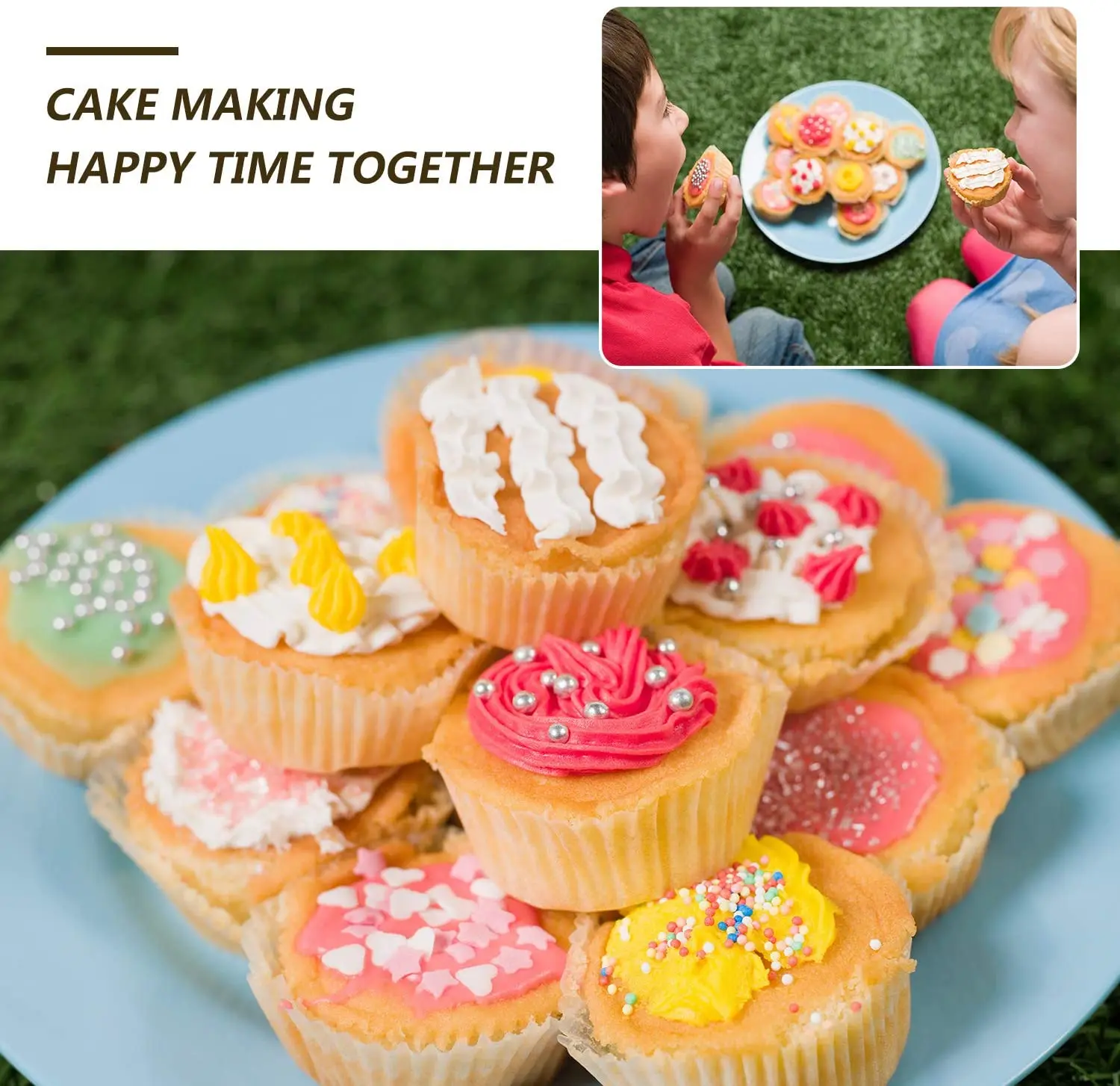 

34 Piece Pastry Sockets, Cake Pastry Sockets 24 Sockets, 2 Pockets, 2 Couplers, 2 Nails, 2 Brushes, 1 Scissors, 1 Storage Box