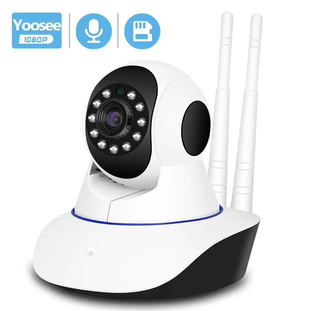 Камера видеонаблюдения BESDER Yoosee 1 МП Wi Fi IP двусторонняя с разъемом для SD карты 64