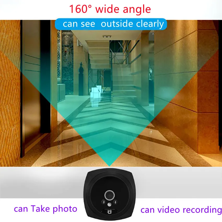 Visual Peephole Doorbell 4.3