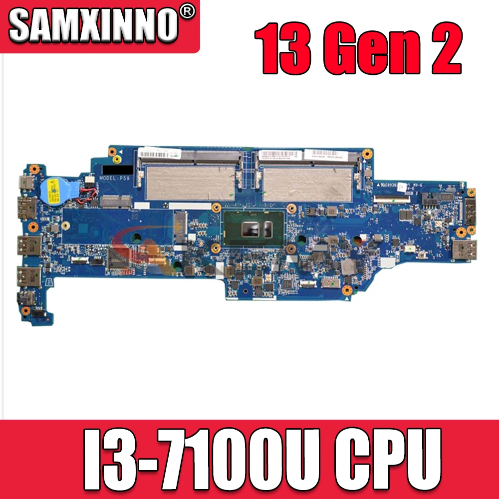 

For Thinkpad 13 Gen 2 Laotop motherboard YOGA S2 DA0PS9MB8E0 with CPU I3 7100U SR2ZW FRU 01HW975 DDR4 100% Fully Tested
