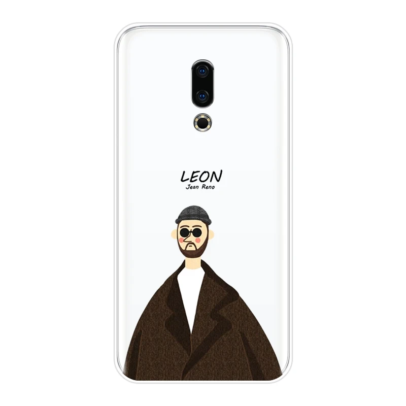 Задняя крышка для Meizu 16th 16x15 Lite 16 Plus Leon профессиональная Девушка Мягкий