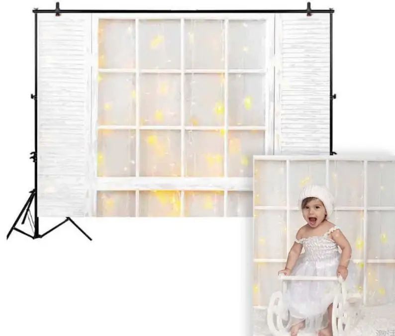 

HUAYI Photography Backdrops Christmas Photo Background Christmas Xmas Family Party Decor Banner Studio Photobooth BackdropXT7748