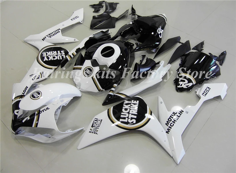 

НОВЫЕ комплекты обтекателей для мотоциклов из АБС-пластика, подходят для Yamaha YZF R1 2007 2008 YZF1000 07 08, цвет: черный, белый