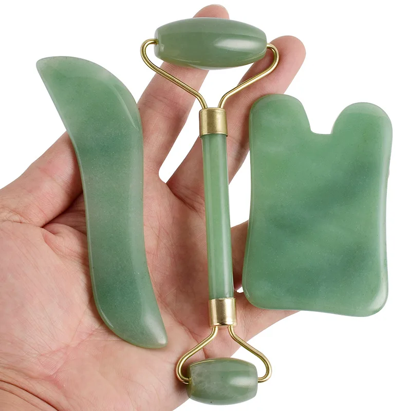 

Face-lifting jade scraping sheet for face and body dampness removing scraper heart-shaped face-lifting tool