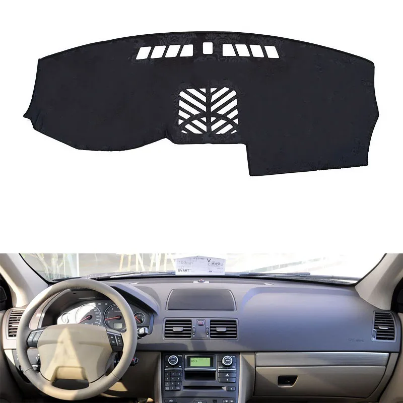 Для volvo XC90 2004 2005 2006 2007-2013 правосторонний и левый ручной привод приборной панели автомобиля чехлы коврик тенты подушка коврик ковры аксессуары - Название цвета: Left Hand Drive