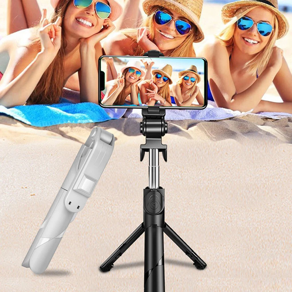 

XT02 Bluetooth Selfie Stick Foldable Mini Tripod Extendable Monopod with Remote Control for Samsung Iphone for IOS Android