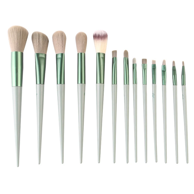 

13PCS/Set Fashion Makeup Brushes Skin-Friendly Makeup Brushes Eye Shadow Brush Eyelash Brush Blush Brush For Lady Makeup Tools